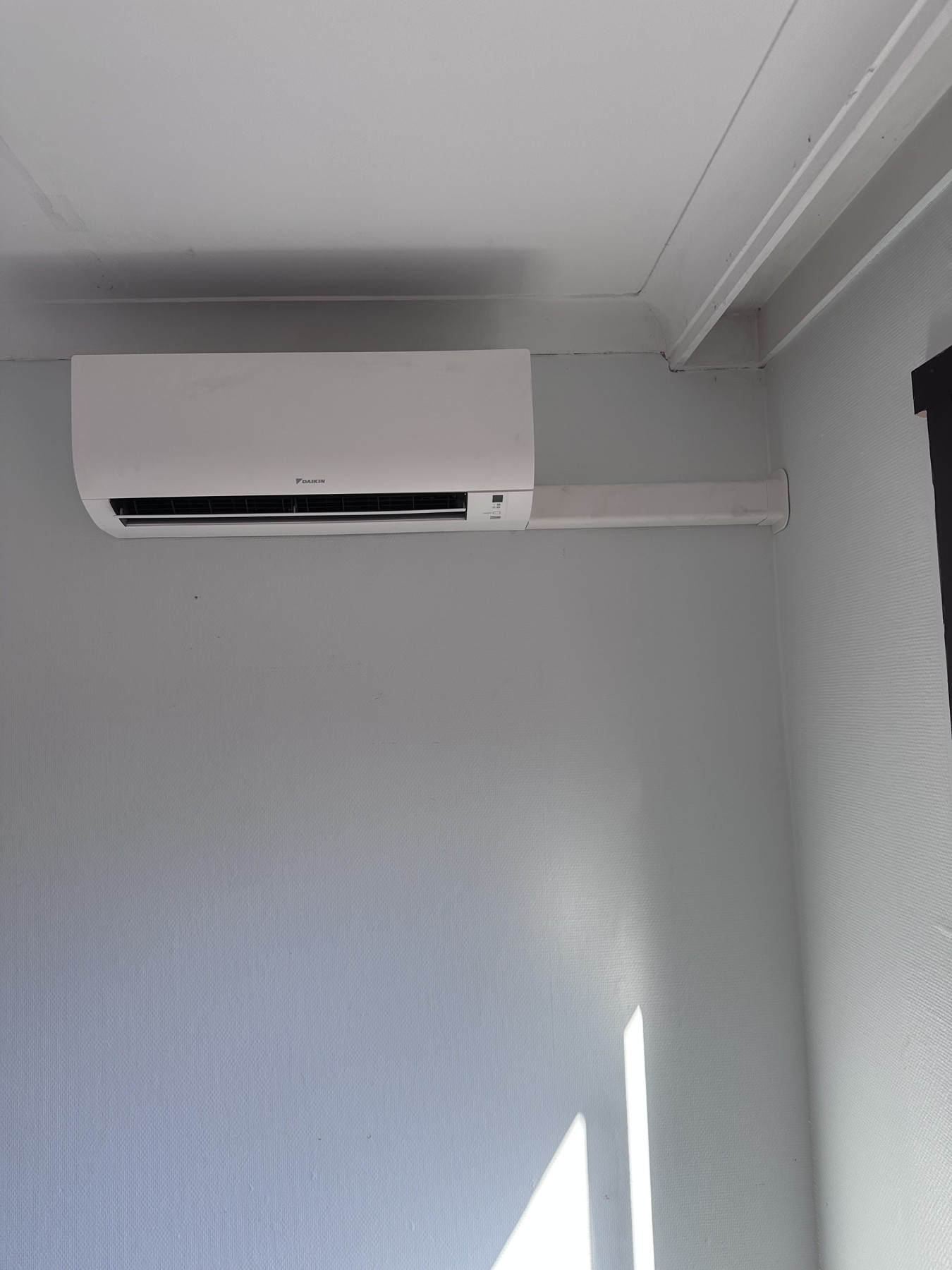 Daikin-binnenunit met verzorgd leidingtraject